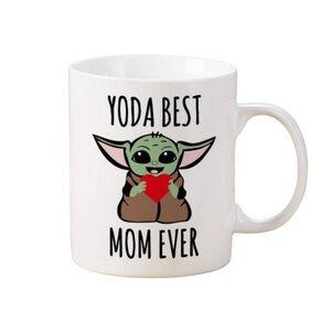 Yoda Best Mom Ever White Mug